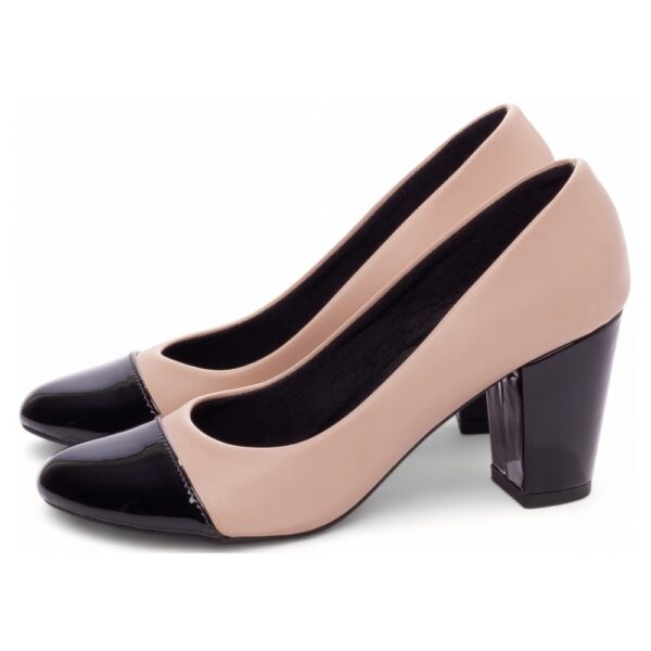 Sapato Scarpin Boneca Bico Redondo - Image 3