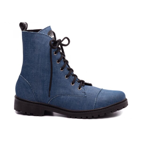 Bota Arrasadora Coturno Jeans - Image 4