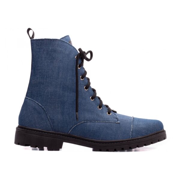 Bota Arrasadora Coturno Jeans - Image 5