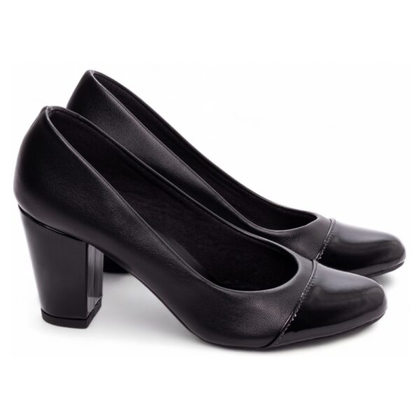 Sapato Scarpin Boneca Bico Redondo - Image 4