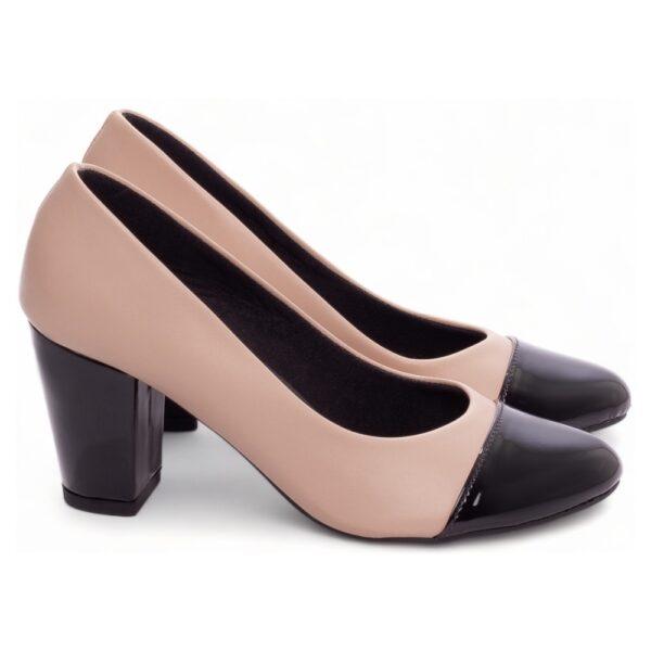 Sapato Scarpin Boneca Bico Redondo - Image 4