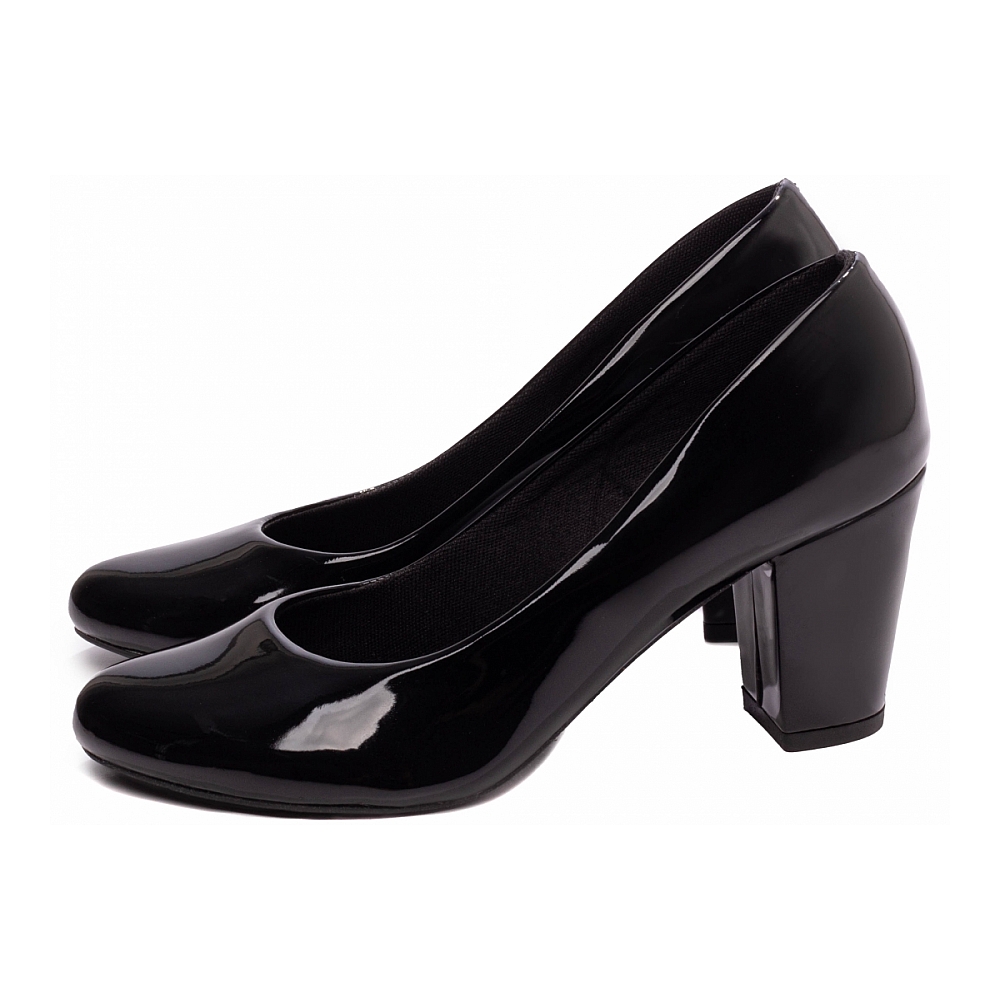 Sapato Scarpin Bico Redondo - Imagem 3