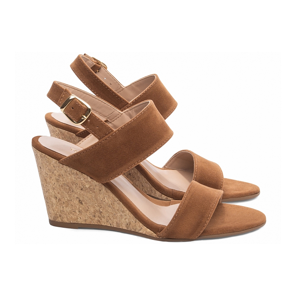 Sandália Plataforma de Cunha Anabela - Imagem 4