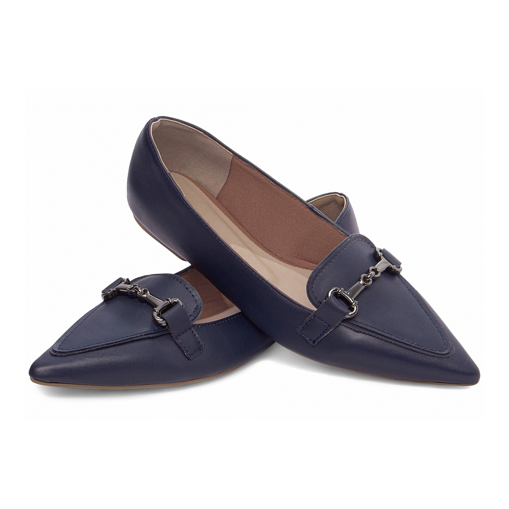 Sapatilha Mocassim Bico Fino Alongado