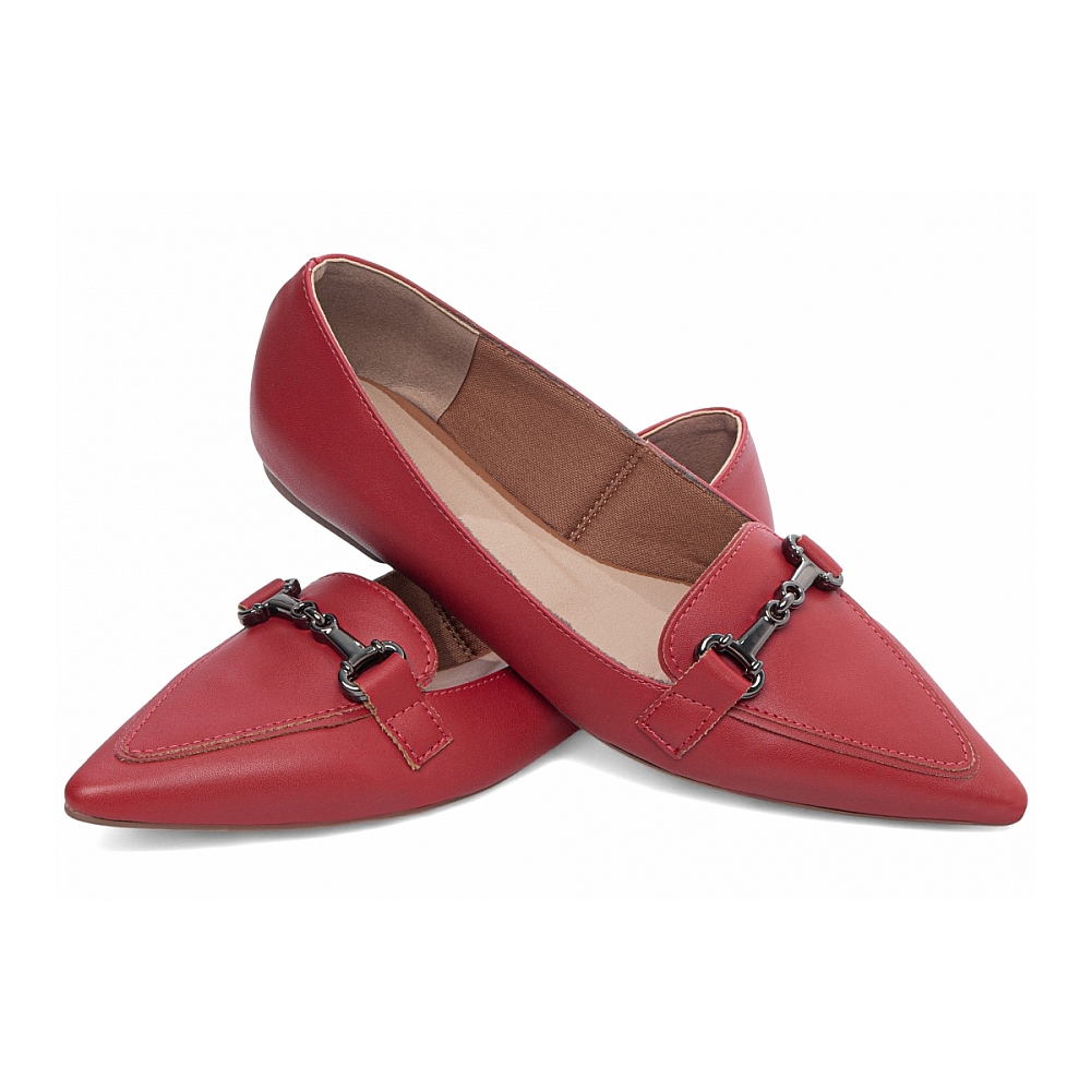 Sapatilha Mocassim Bico Fino Alongado