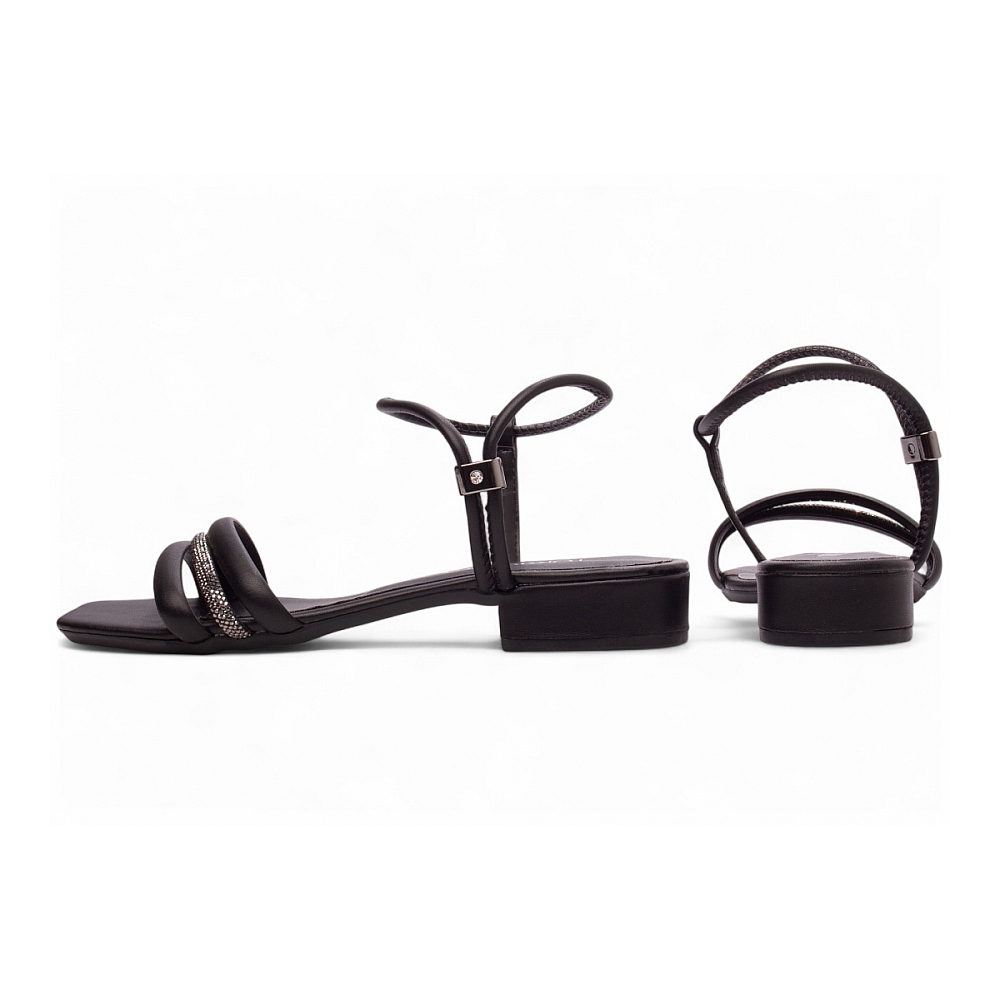 Sandália Feminina Salto Baixo - Imagem 2