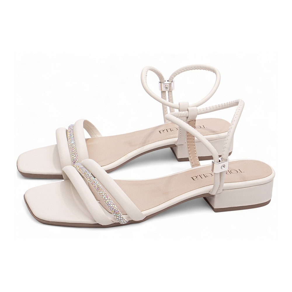 Sandália Feminina Salto Baixo - Imagem 3