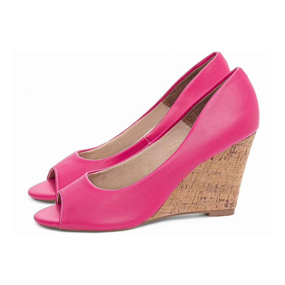 Anabela Plataforma Cunha Feminina - Imagem 3