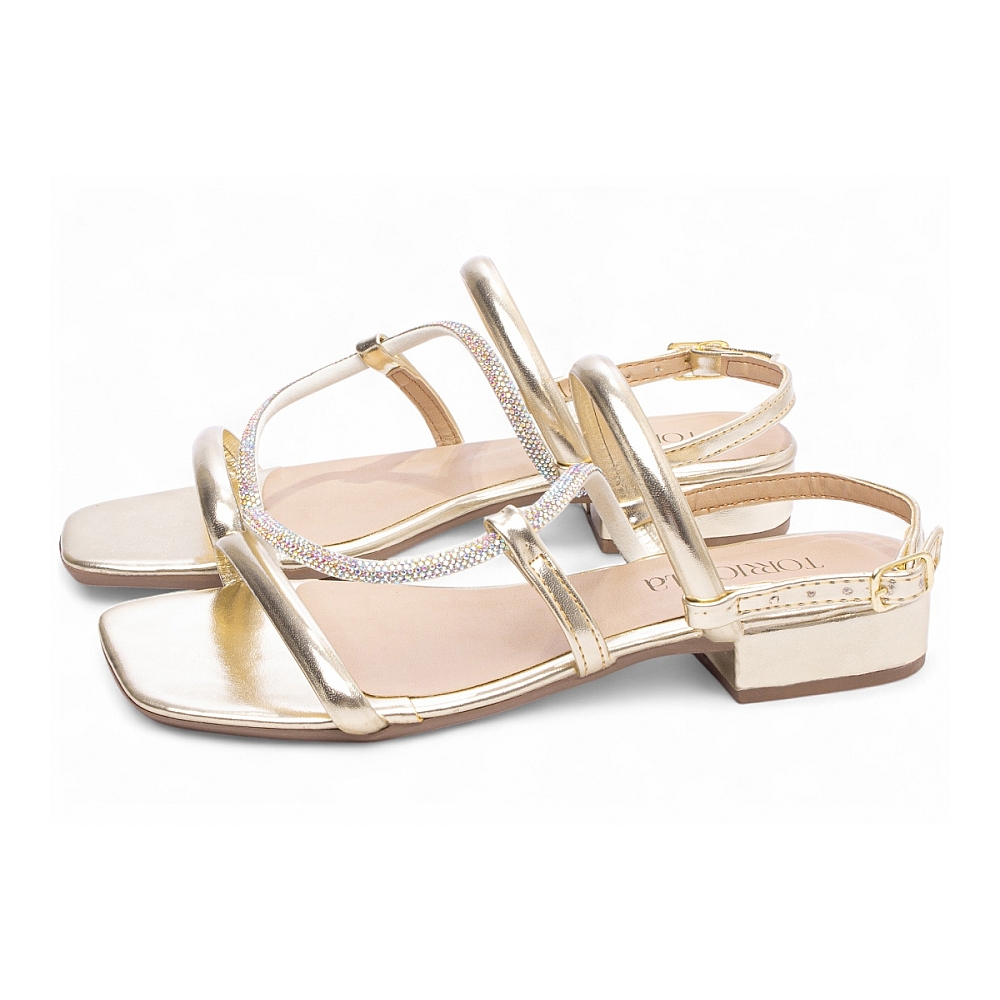 Sandália Feminina Salto Baixo - Imagem 3