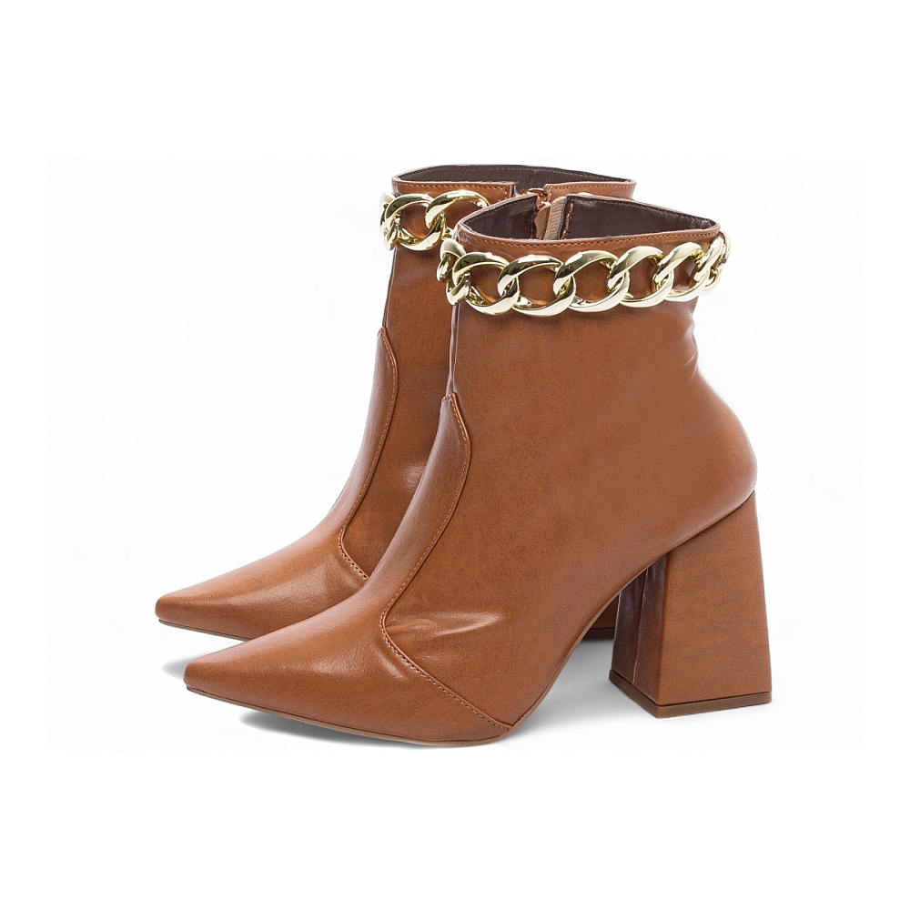 Bota Bico Fino Cano Médio - Imagem 6