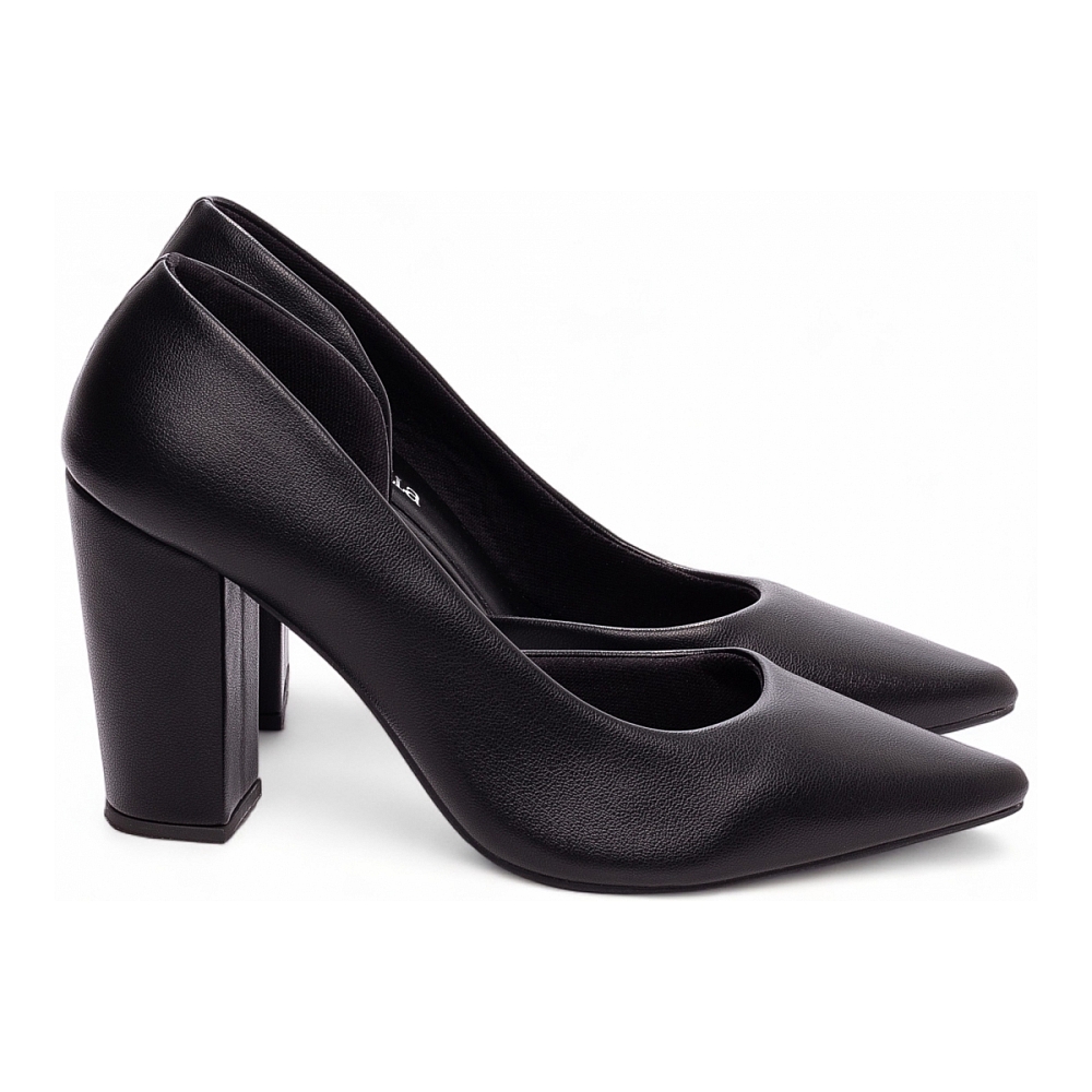 Sapato Scarpin Aberto do Lado - Imagem 4