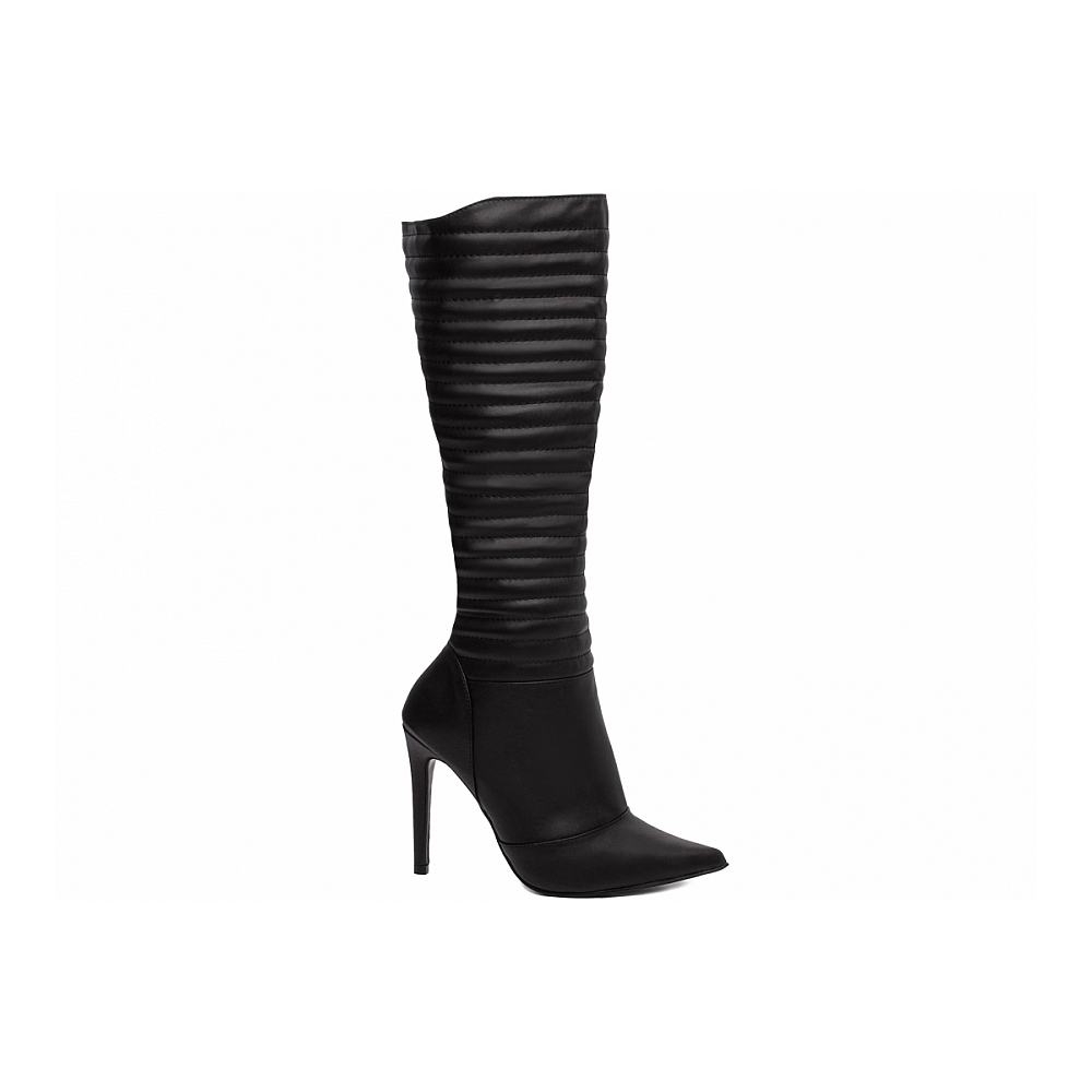 Bota Bico Fino Salto 12 Cano Alto - Imagem 4