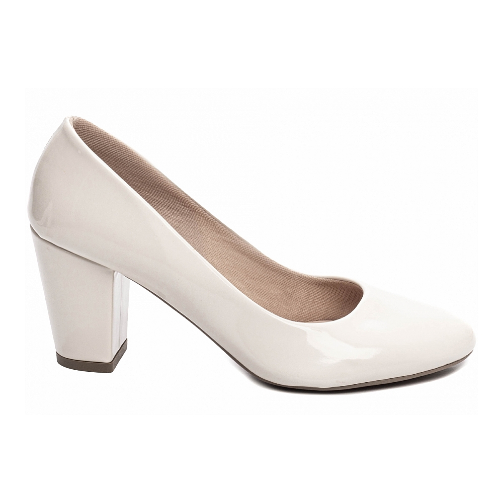 Sapato Scarpin Bico Redondo