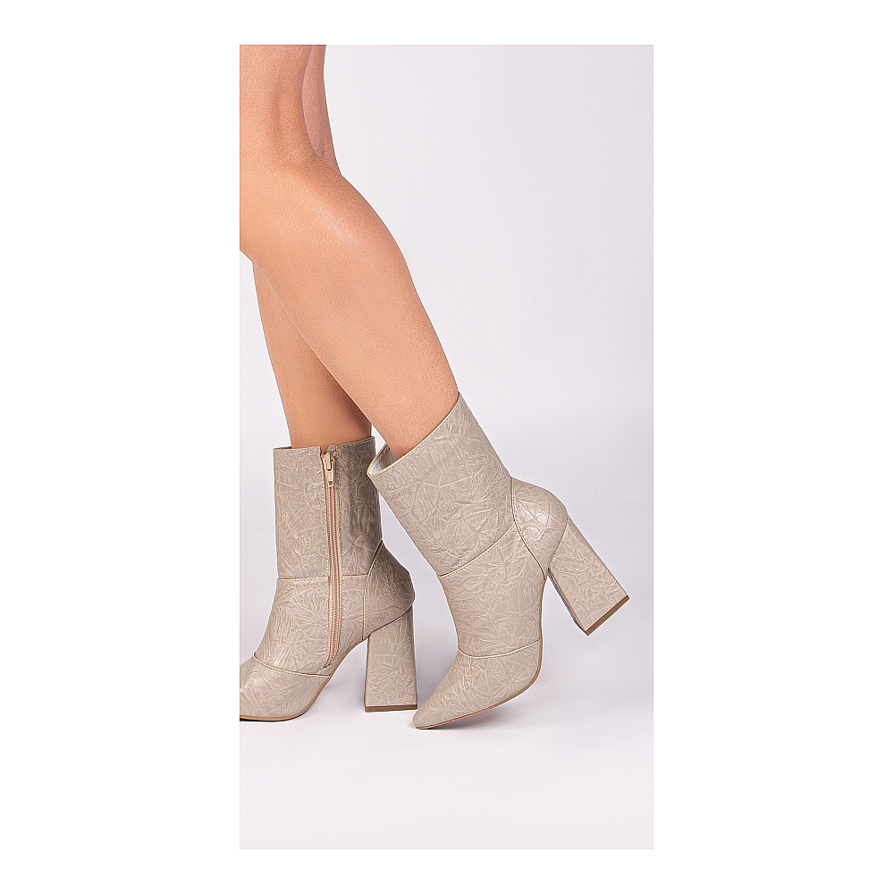 Bota Bico Fino Cano Médio - Imagem 4