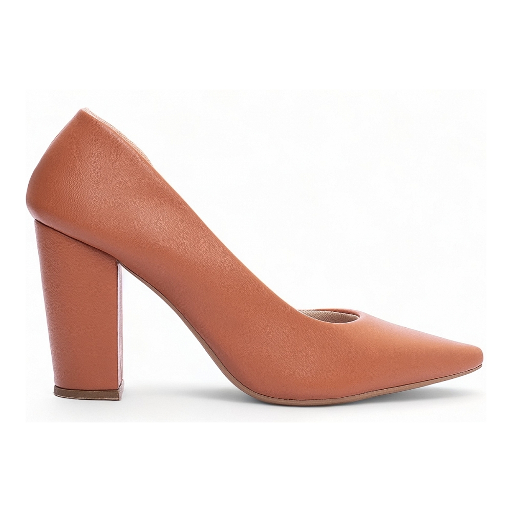 Sapato Scarpin Aberto do Lado - Imagem 5