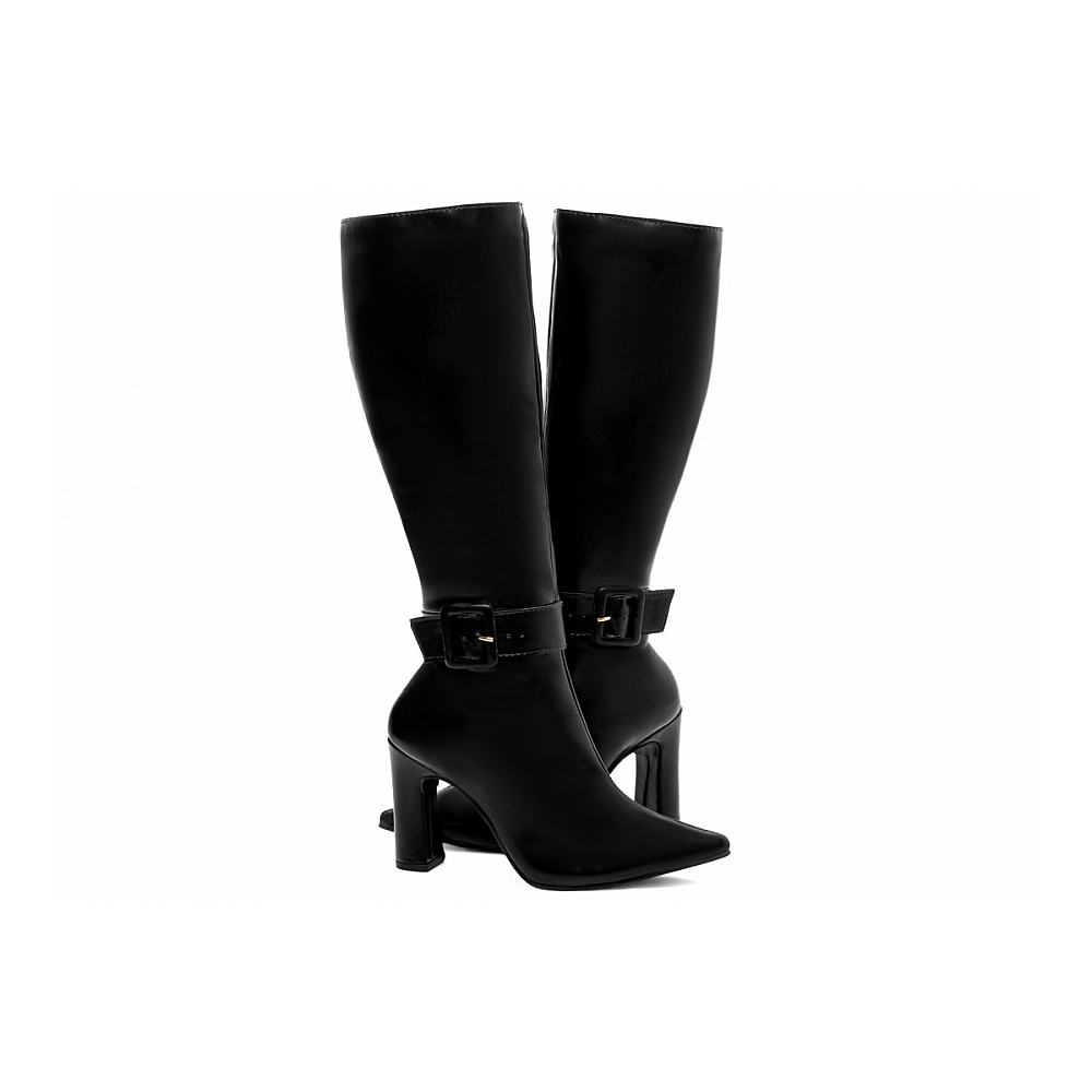 Bota Bico Fino Cano Longo - Imagem 6