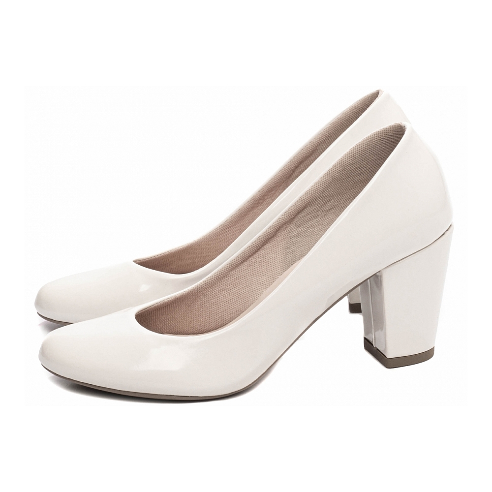 Sapato Scarpin Bico Redondo - Imagem 3