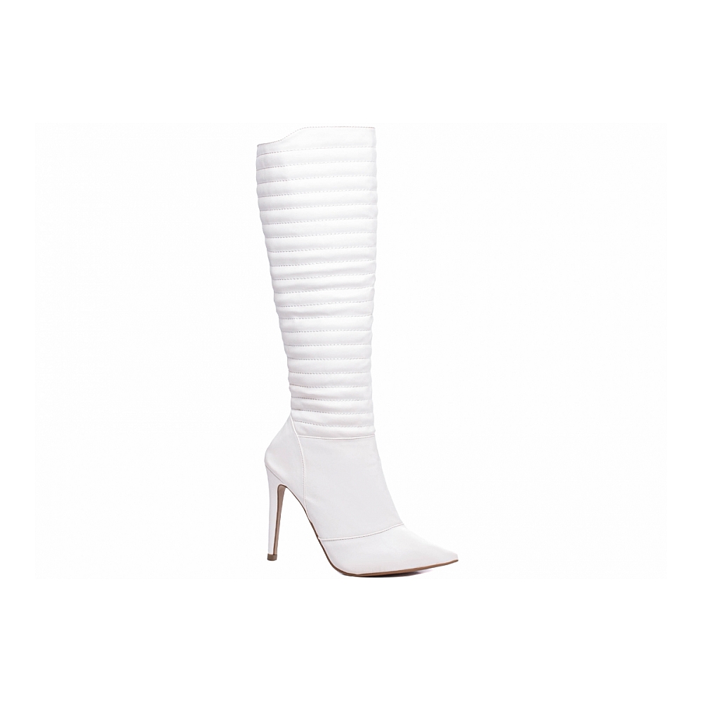 Bota Bico Fino Salto 12 Cano Alto - Imagem 4