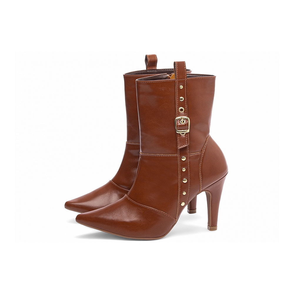 Bota Bico Fino Feminina - Imagem 6