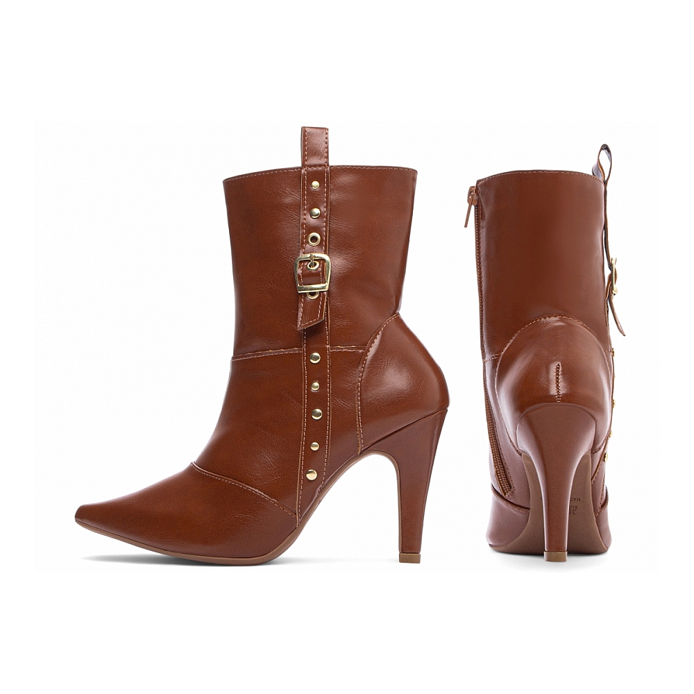 Bota Bico Fino Feminina