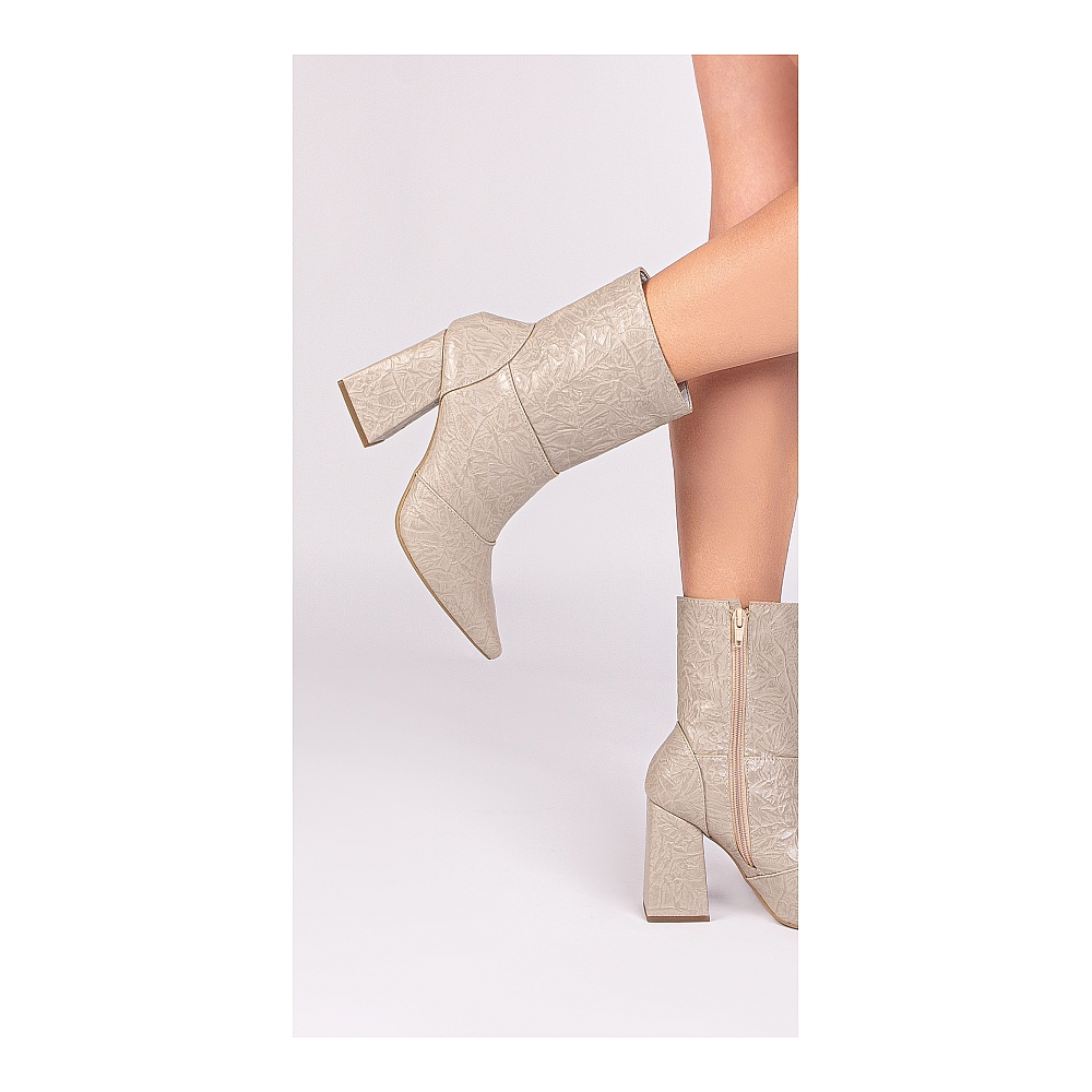 Bota Bico Fino Cano Médio - Imagem 5