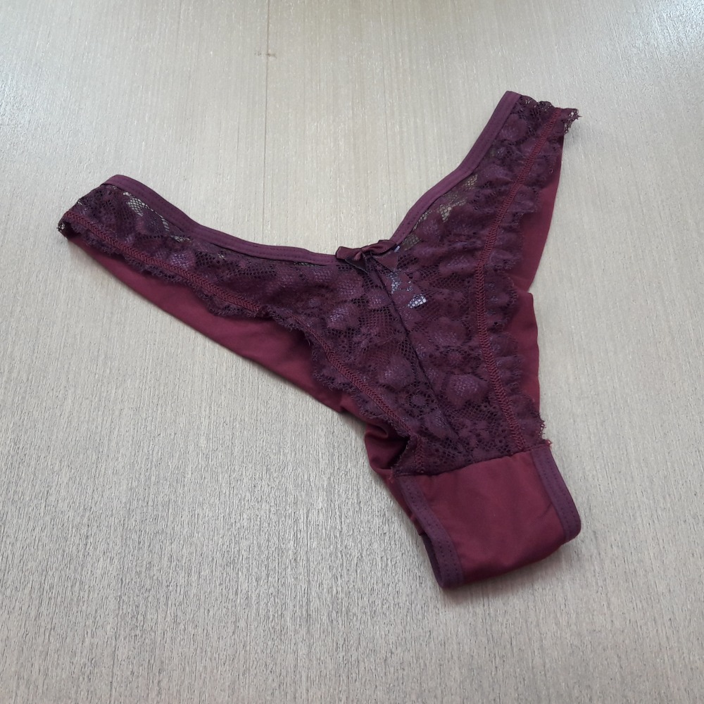 Tanga Paula Fio Duplo e Renda - Imagem 5