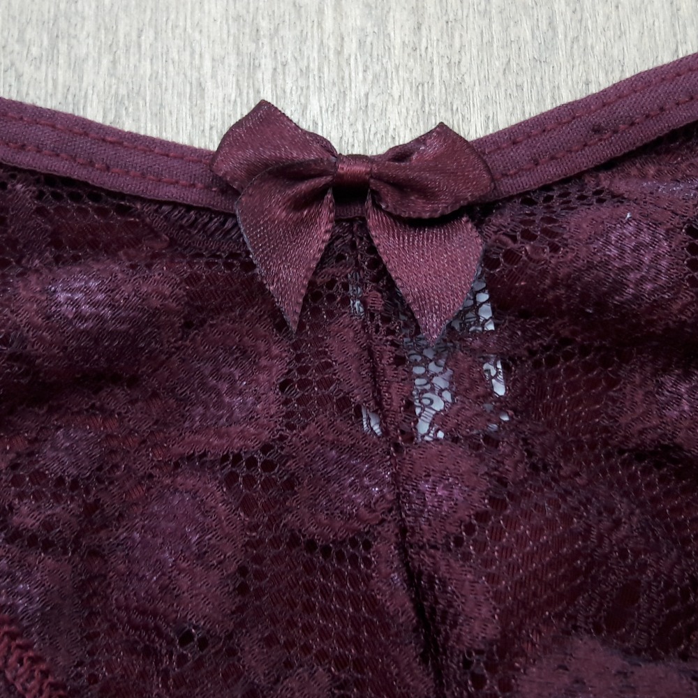 Tanga Paula Fio Duplo e Renda - Imagem 6