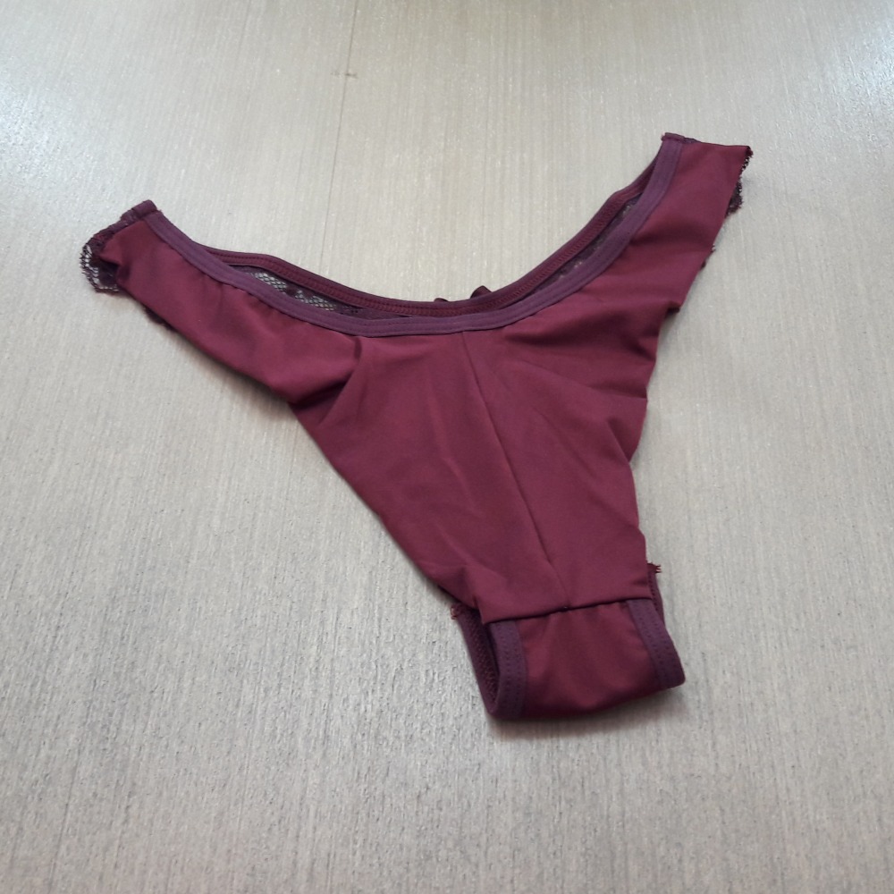 Tanga Paula Fio Duplo e Renda - Imagem 7