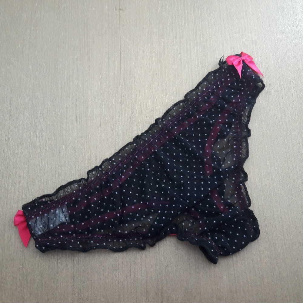 Calcinha Boneca Tule Poá - Imagem 6