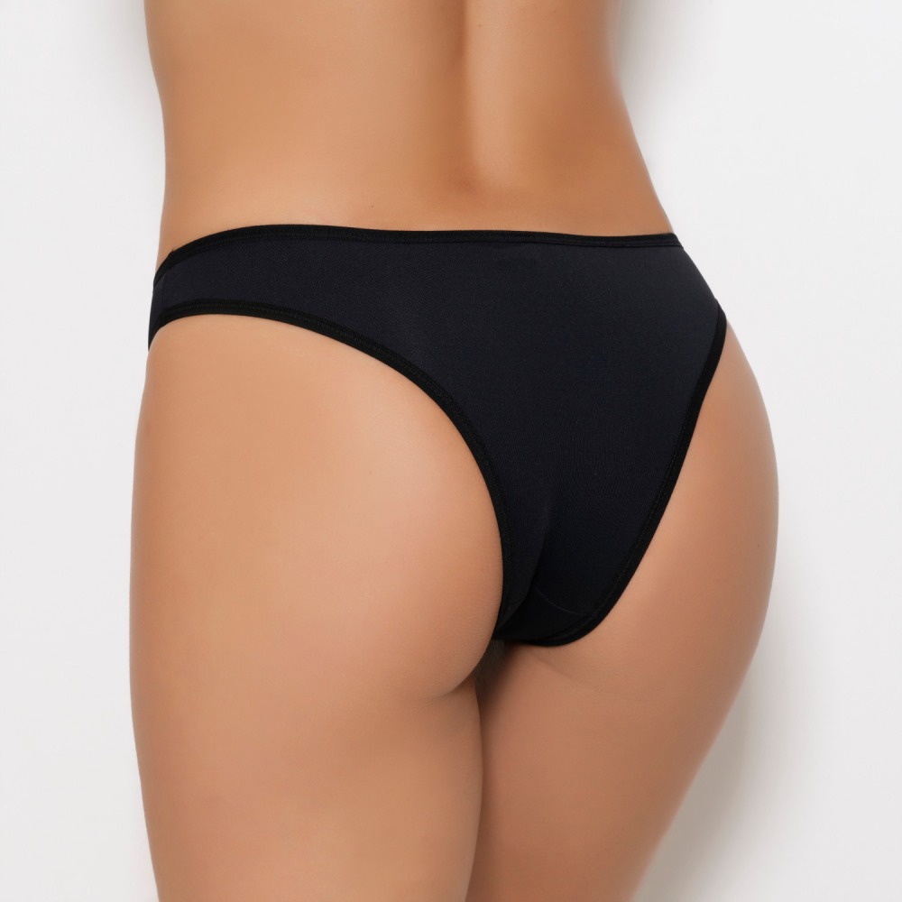 Calcinha Básica Renda Frontal Transparente - Imagem 4