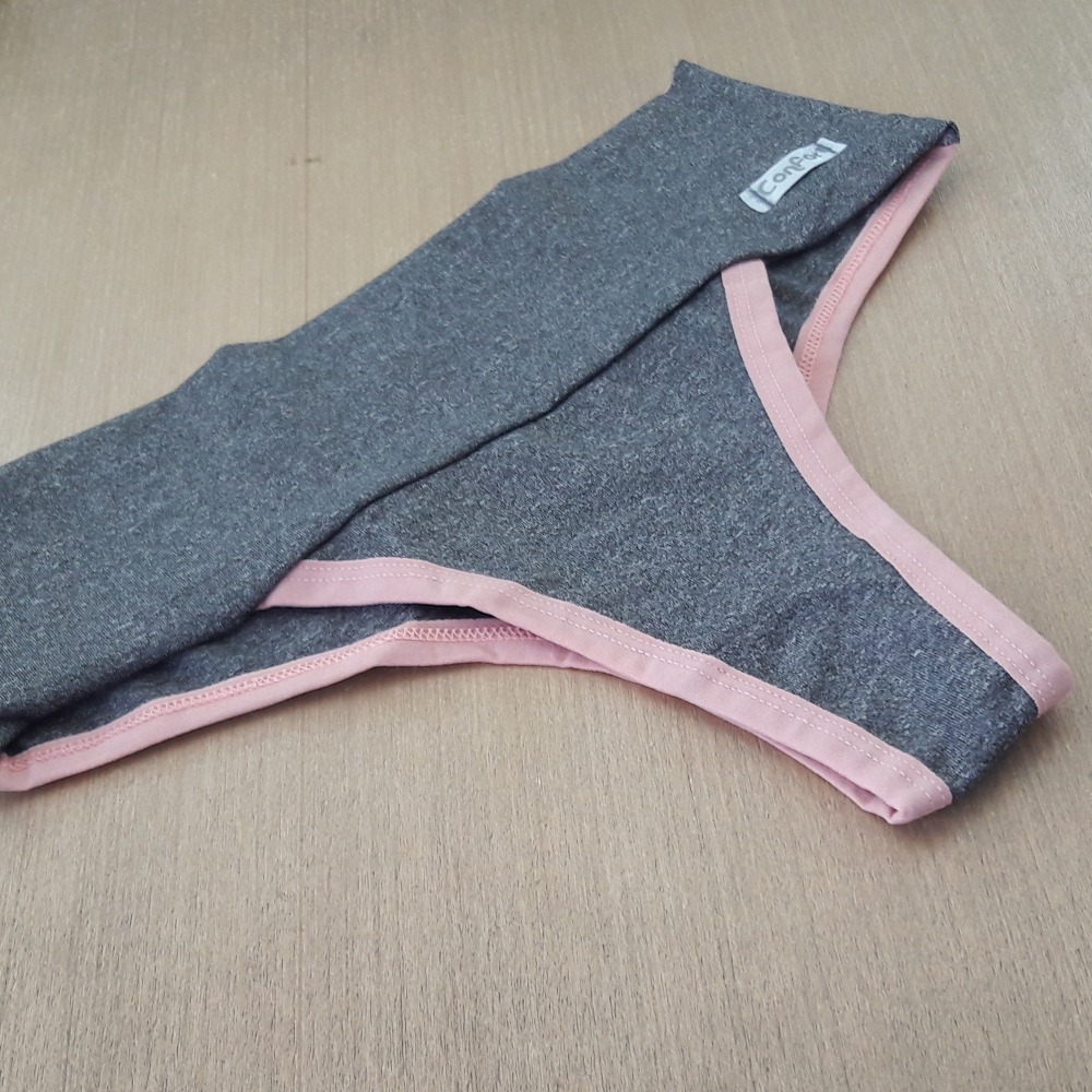 Calcinha Segura Barriga Cós Duplo Reforçado - Imagem 6