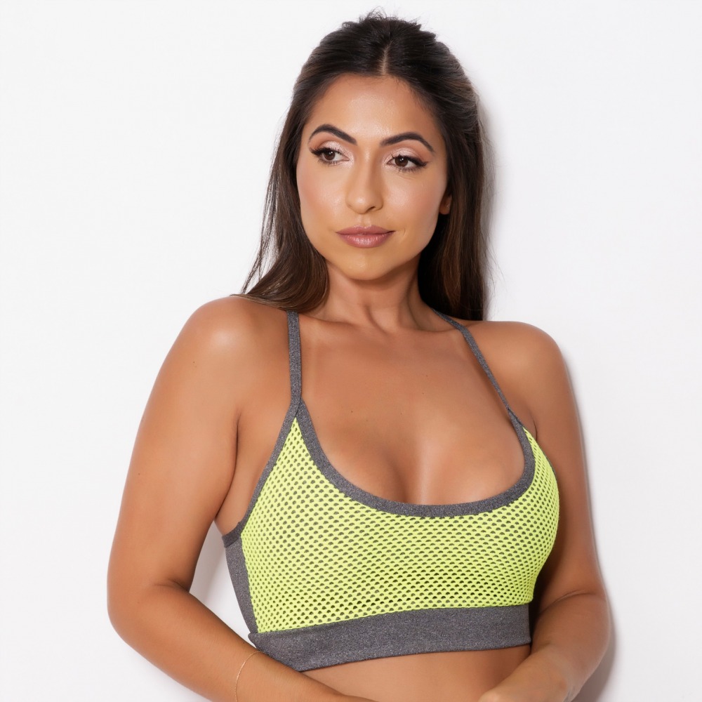 Top sem Bojo Detalhe Tela - Imagem 3