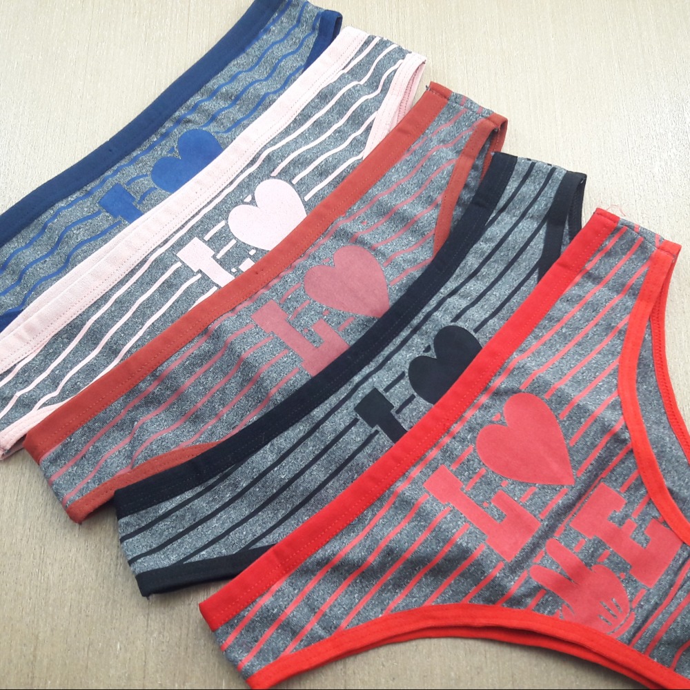 Calcinha Love Mescla Listrada - Imagem 8