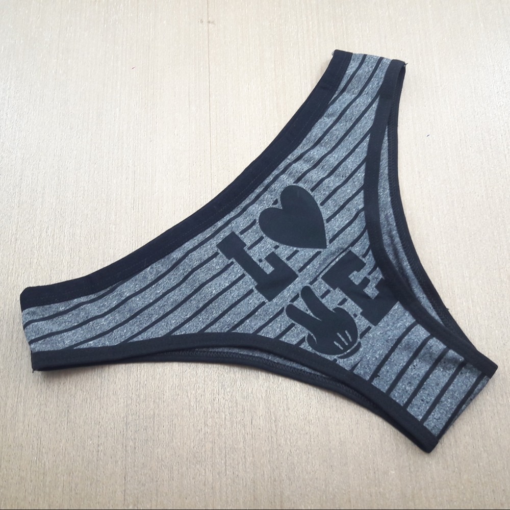 Calcinha Love Mescla Listrada - Imagem 9