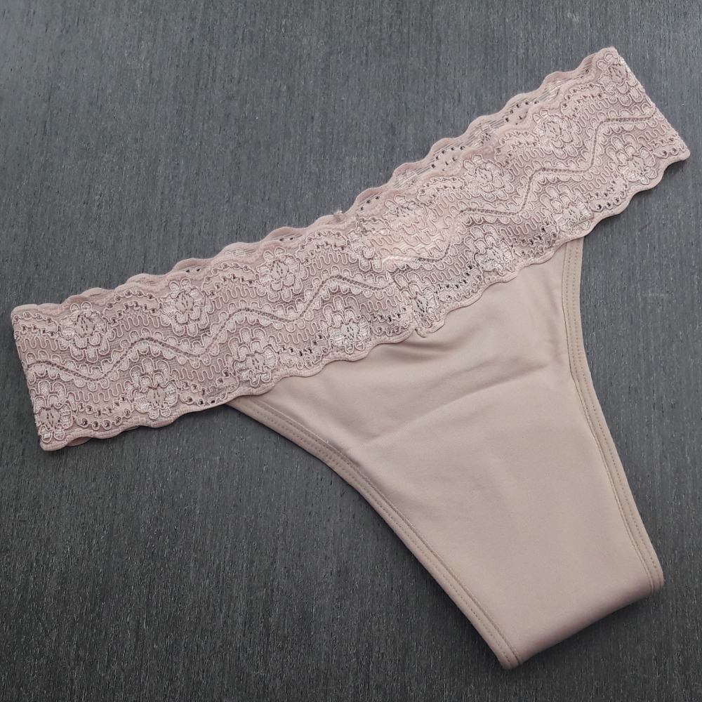 Tanga Absorvente com Cintura em Renda - Imagem 9
