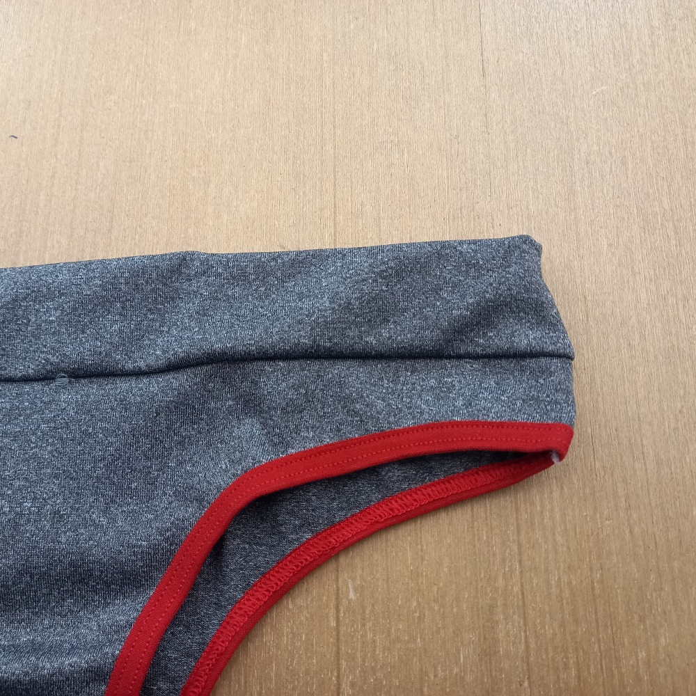 Kit com 3 Calcinhas Mescla Cós Duplo Frontal - Imagem 7