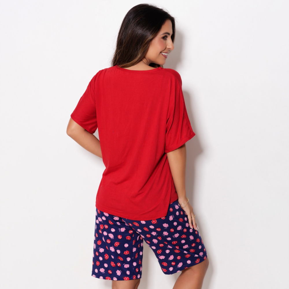 Pijama Pescador em Suede - Imagem 4