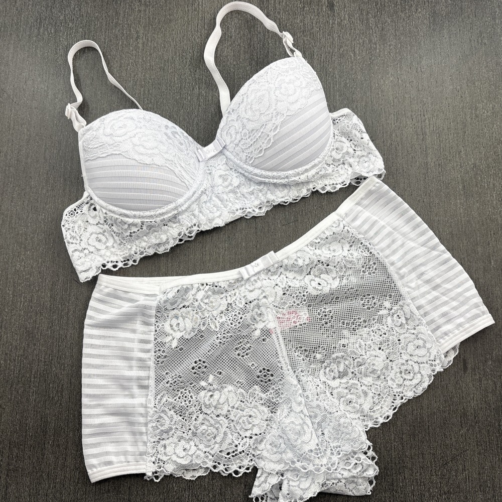 Conjunto Caleçon com Bojo e Renda - Imagem 7