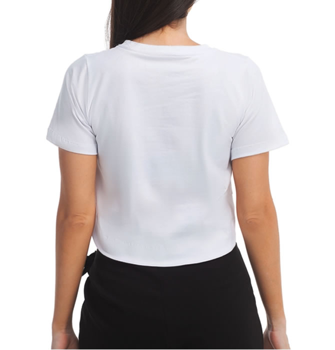 T-Shirt Cropped Branco - Imagem 2