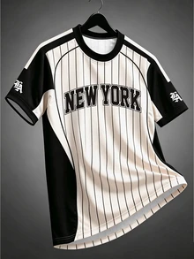 Camiseta New York Listras